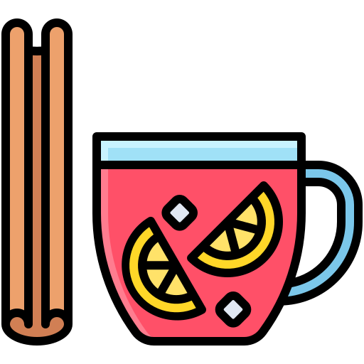Mulled Wine Generic Outline Color icon