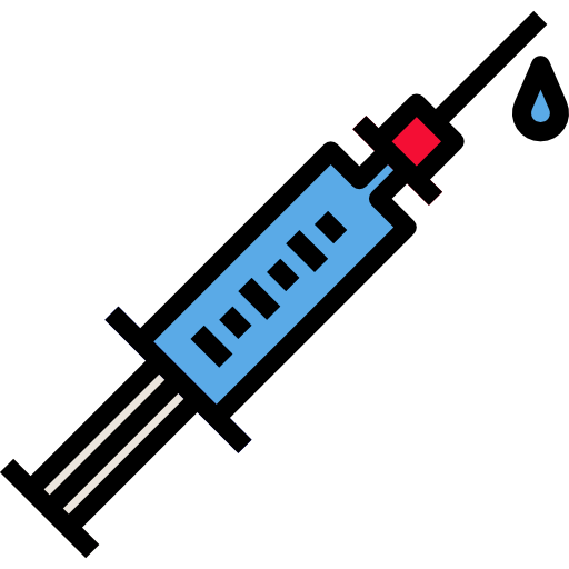 Syringe Skyclick Lineal Color icon