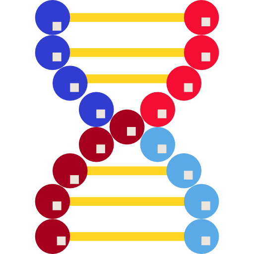 dna Skyclick Flat Ícone