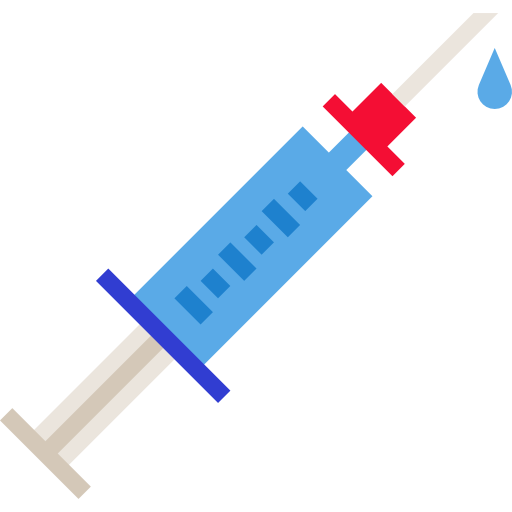 Syringe Skyclick Flat icon