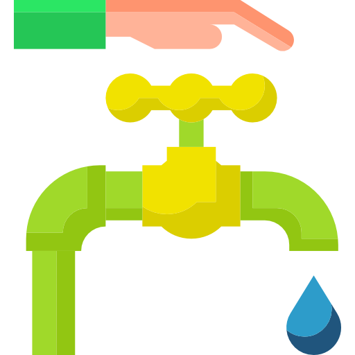 水を節約する Skyclick Flat icon
