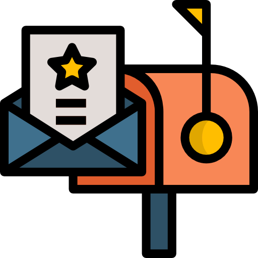 Mail Skyclick Lineal Color icon