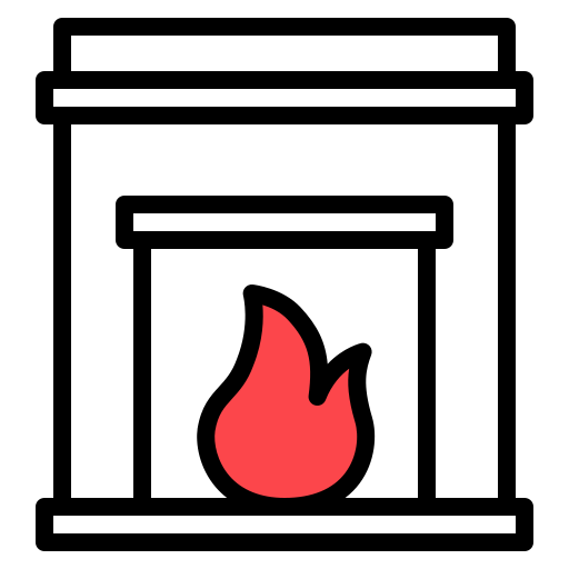 Fireplace Generic Fill & Lineal icon