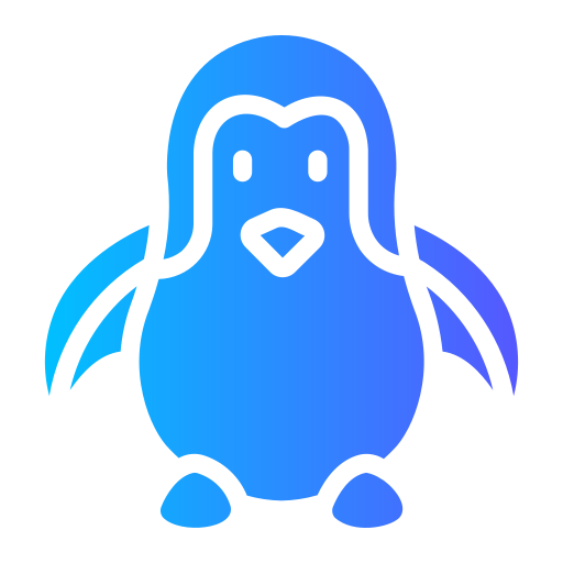 Пингвин Generic Flat Gradient иконка