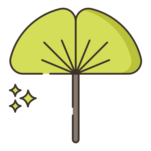 ginkgo Generic Outline Color ikona