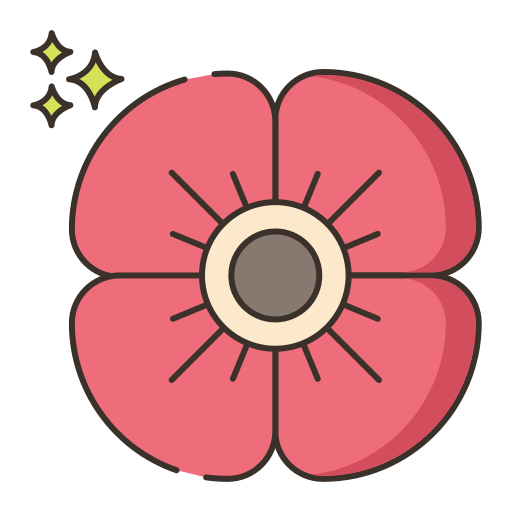 mohn Generic Outline Color icon