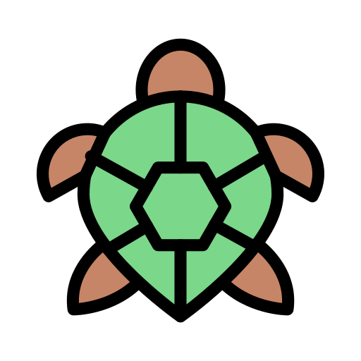schildpad Generic Outline Color icoon
