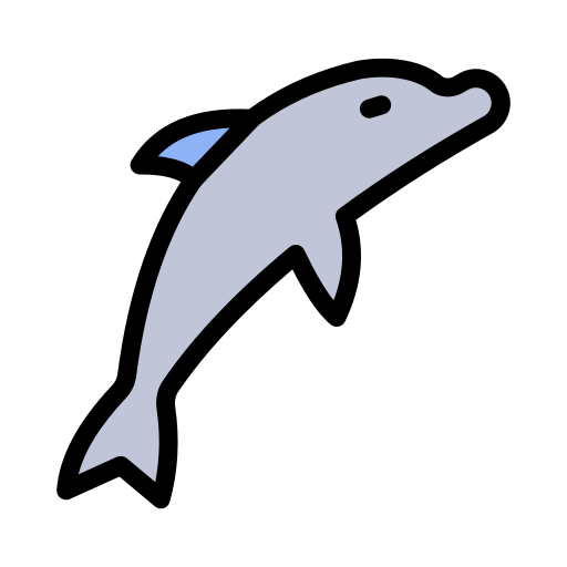 dolfijn Generic Outline Color icoon