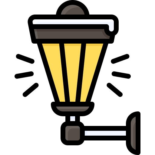 laternenmast Generic Outline Color icon