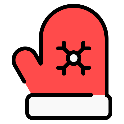 Mittens Generic Outline Color icon