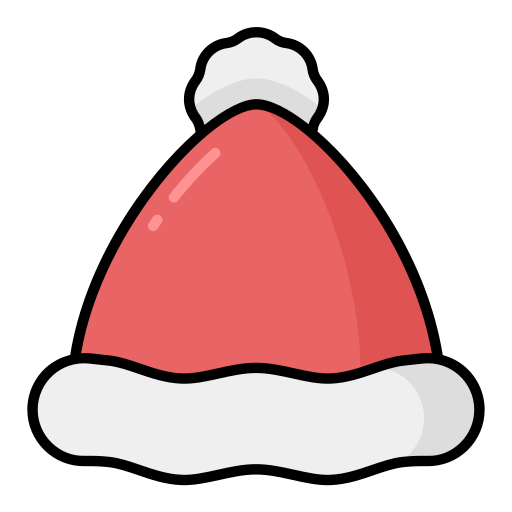 weihnachtsmütze Generic Outline Color icon