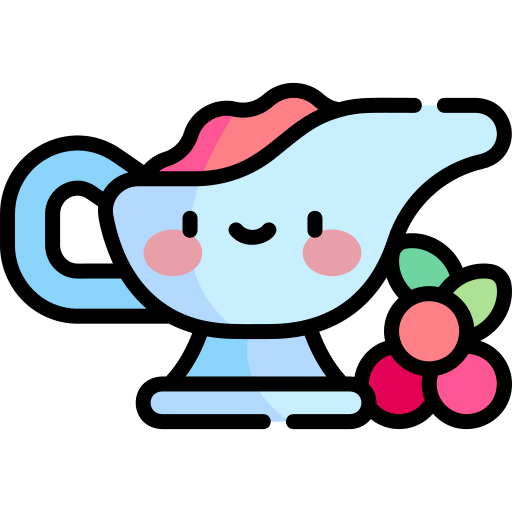 cranberry Kawaii Lineal color icon