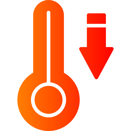 temperatuur Generic Flat Gradient icoon