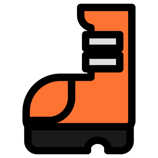 Snow Boot Generic Outline Color icon