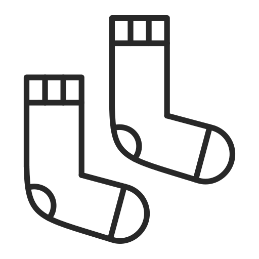 sokken Generic Detailed Outline icoon