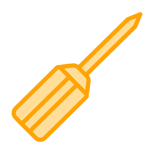 Screw driver Generic Outline Color icon