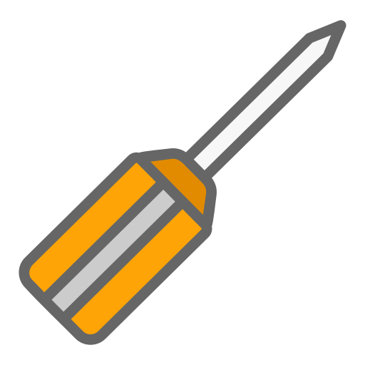 Screw driver Generic Outline Color icon