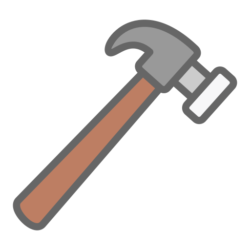 hamer gereedschap Generic Outline Color icoon