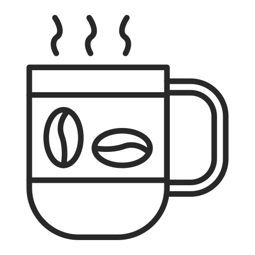 Кофейная чашка Generic Detailed Outline иконка