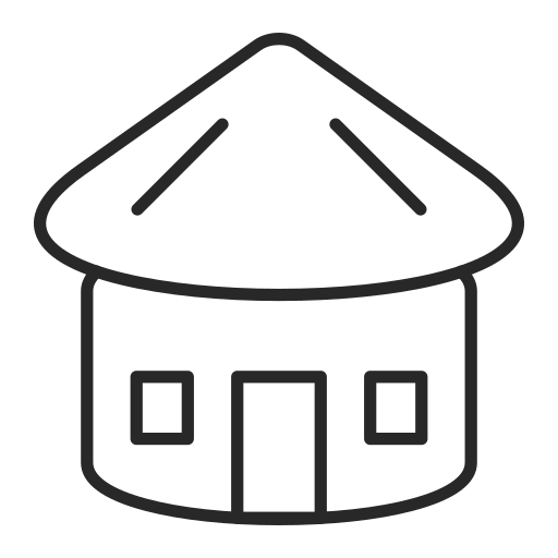 cabaña Generic Detailed Outline icono