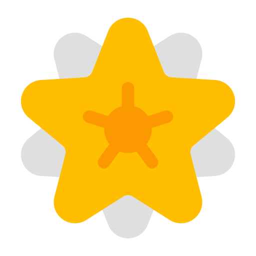 estrella Generic Flat icono