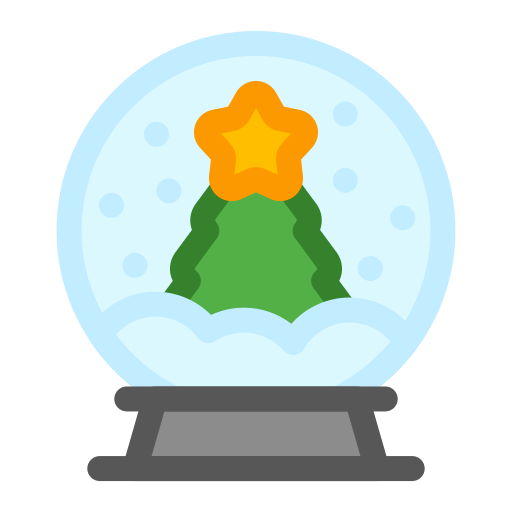 Snow Globe Generic Outline Color icon