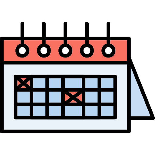 kalender Generic Outline Color icon