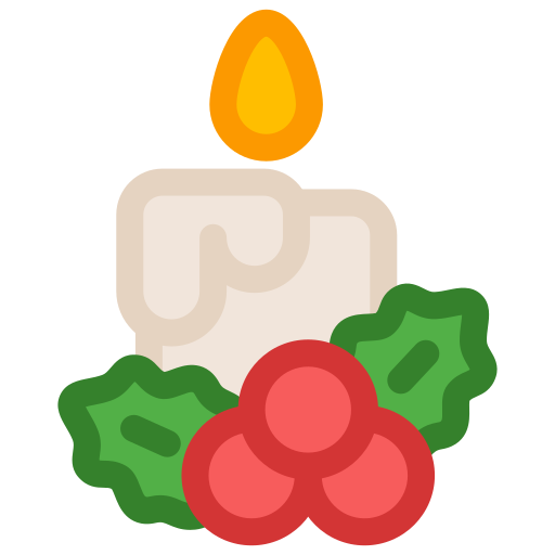 Christmas candle Generic Outline Color icon