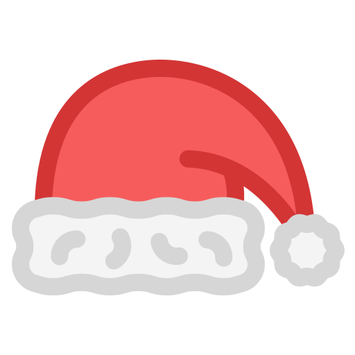 サンタの帽子 Generic Outline Color icon