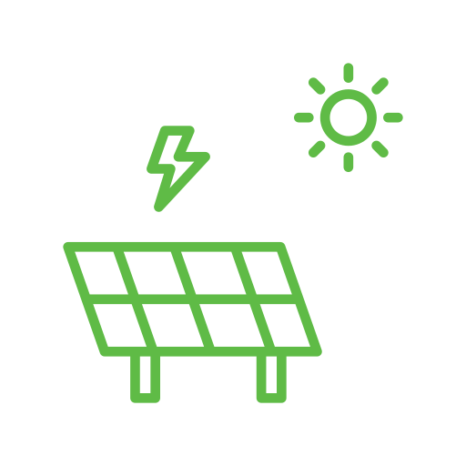 Solar Energy Generic Outline Color icon