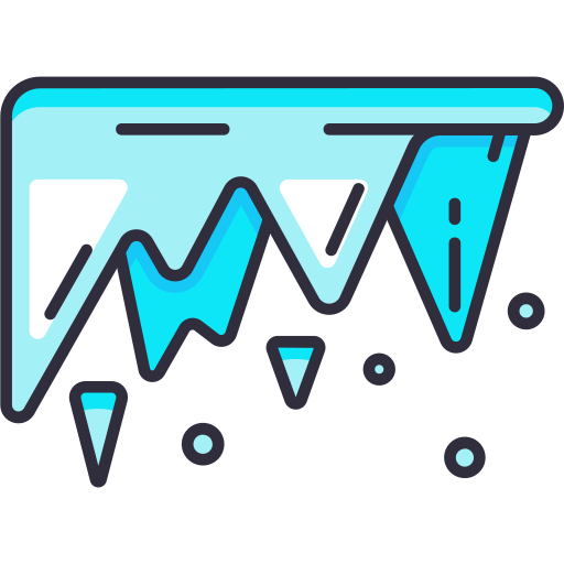 Сосулька Generic Outline Color иконка