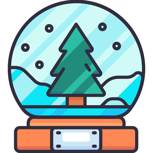 Snowglobe Generic Outline Color icon