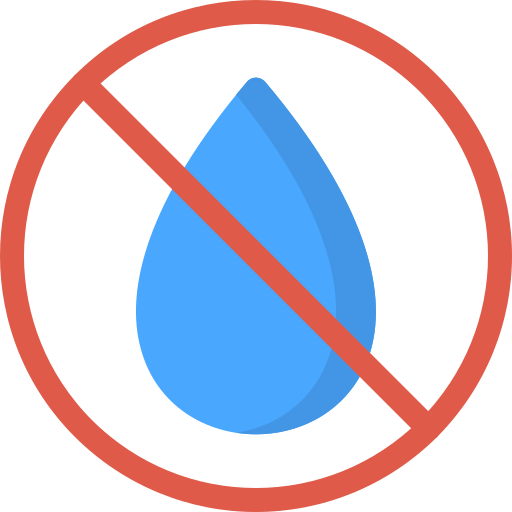 no hay agua Generic Flat icono