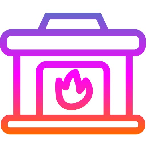 暖炉 Generic Gradient icon