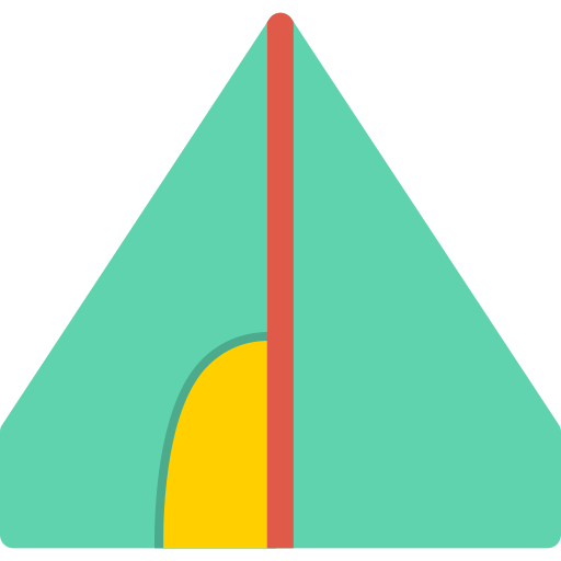 Палатка Generic Flat иконка