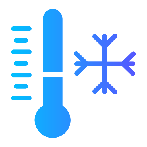 basse température Generic Flat Gradient Icône
