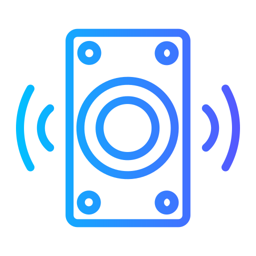 스피커 Generic Gradient icon