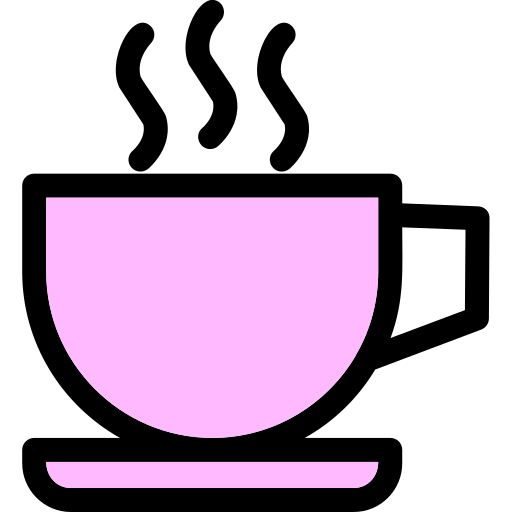 tazza da tè Generic Outline Color icona