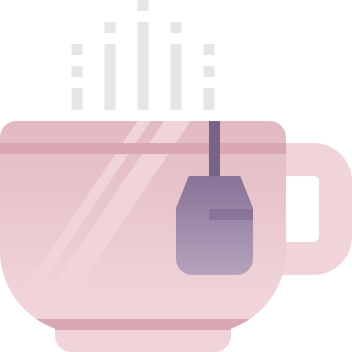 Горячий чай Pixelmeetup Flat иконка