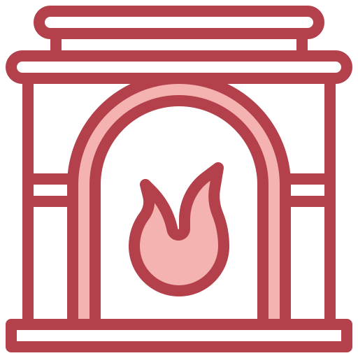 cheminée Surang Red Icône