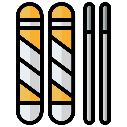 ski Surang Lineal Color icoon