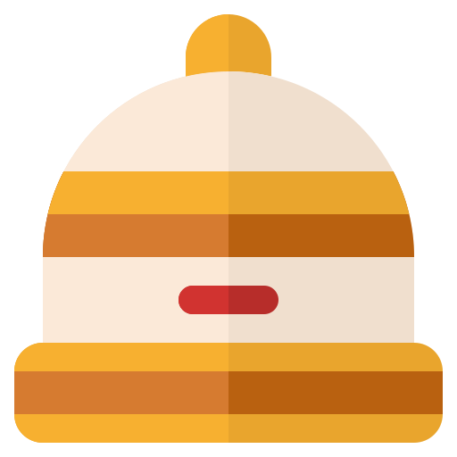 Winter hat Surang Flat icon
