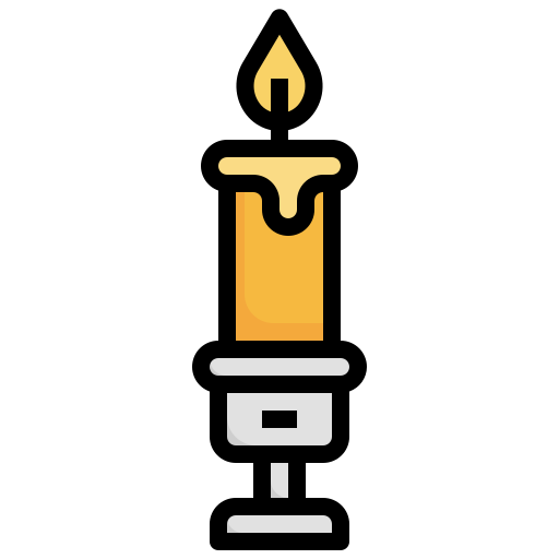 candle Surang Lineal Color icon