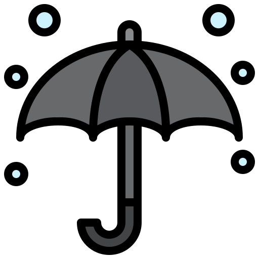 paraguas Surang Lineal Color icono