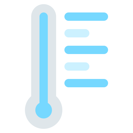 termómetro Surang Flat icono