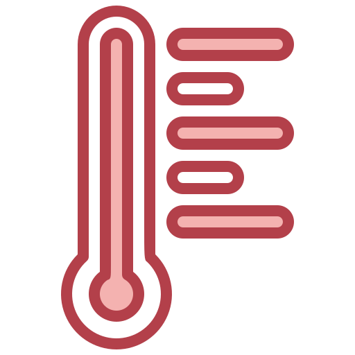 thermomètre Surang Red Icône