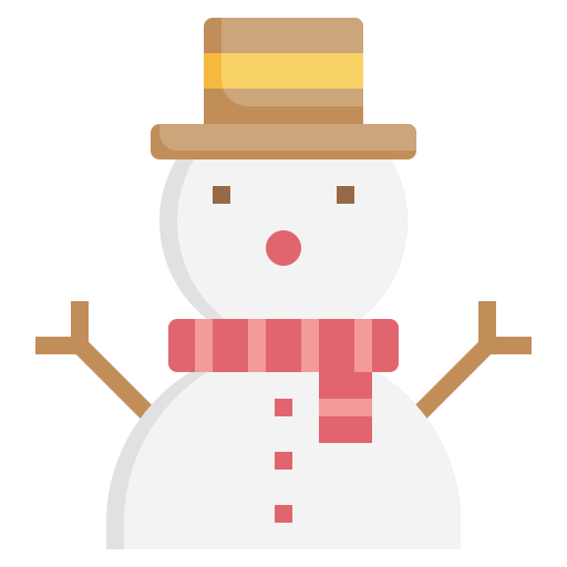 Snowman Surang Flat icon