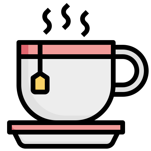 お茶 Surang Lineal Color icon