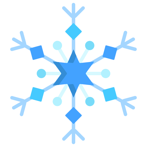 Snowflake Icongeek26 Flat icon