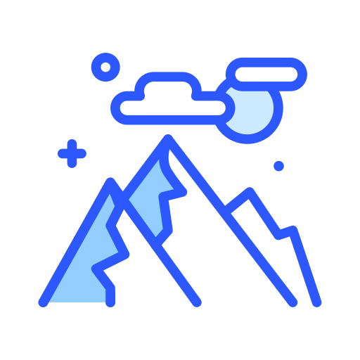 montañas Darius Dan Blue icono